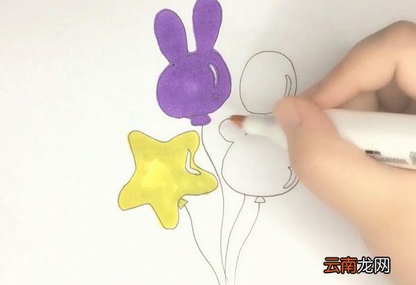 气球简笔画
