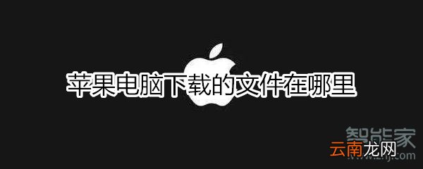 苹果电脑下载的文件在哪里