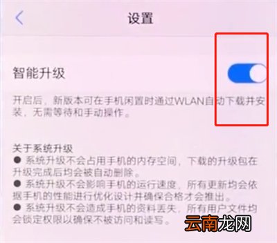 vivox20中关闭系统自动更新的详细方法