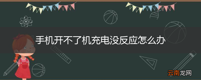 手机开不了机充电没反应怎么办