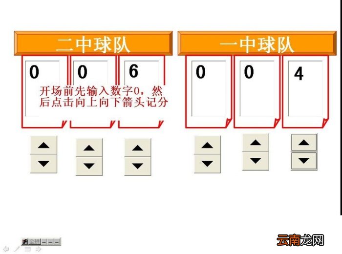 PPT制作出计分器具体操作步骤