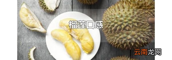 榴莲口感