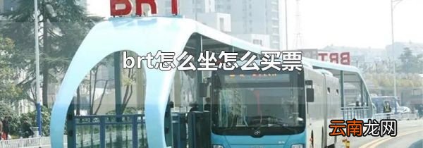 brt怎么坐怎么买票