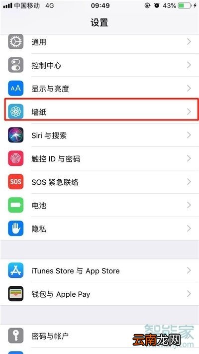 iPhone8plus怎么设置壁纸