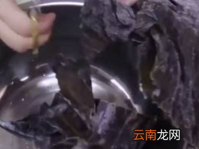 正确泡发干海带的方法
