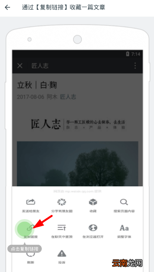 知了收藏app中收藏文章具体操作步骤