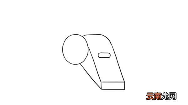 口哨简笔画