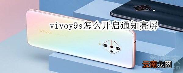 vivoy9s怎么开启通知亮屏