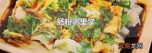 肠粉哪里学