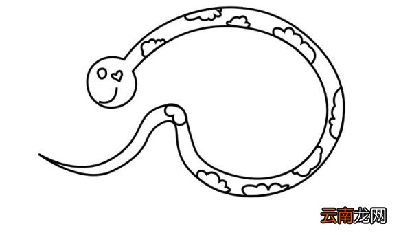 蛇简笔画 蛇简笔画怎么画
