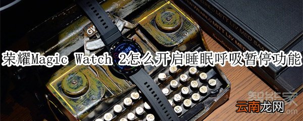 荣耀Magic Watch 2怎么开启睡眠呼吸暂停功能
