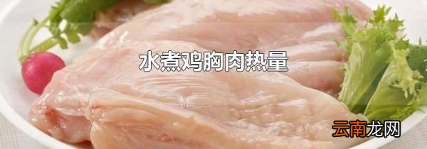 水煮鸡胸肉热量