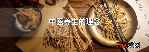 中医养生的理念