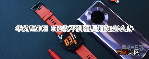 华为WATCH GT2收不到消息通知怎么办