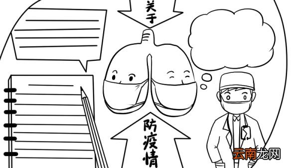 关于防疫情手抄报的画法