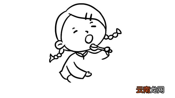 腊八节简笔画