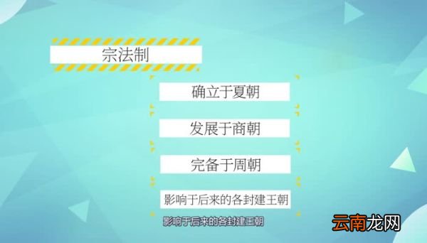 宗法制的内容 宗法制的目的