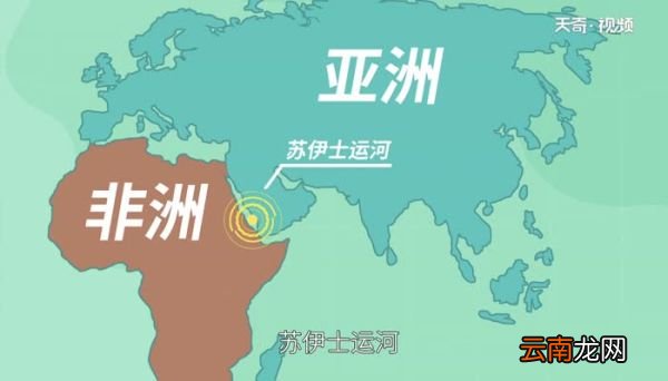 亚洲和非洲分界线亚洲和非洲分界线