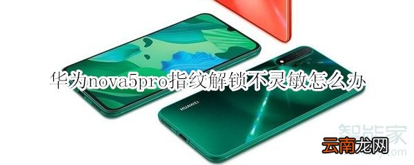 华为nova5pro指纹解锁不灵敏怎么办