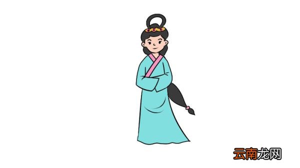 古代人物简笔画怎么画古代人物简笔画画法
