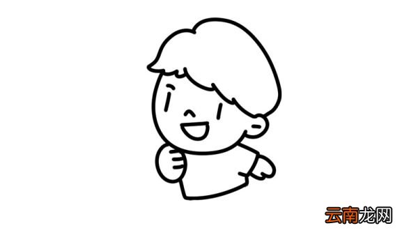小孩简笔画
