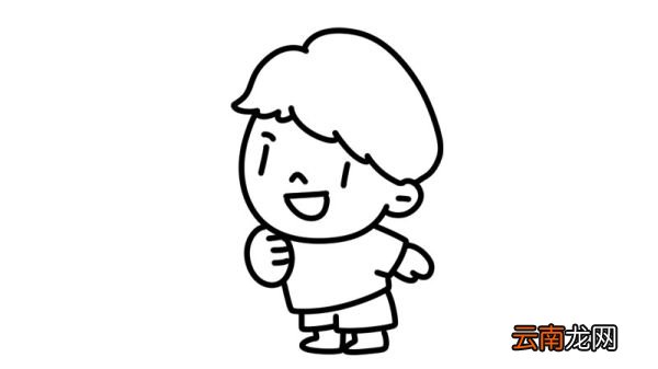 小孩简笔画