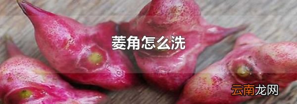 菱角怎么洗