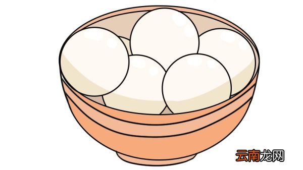 春节美食简笔画