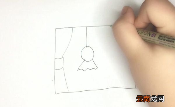 晴天娃娃简笔画