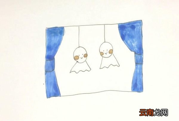 晴天娃娃简笔画