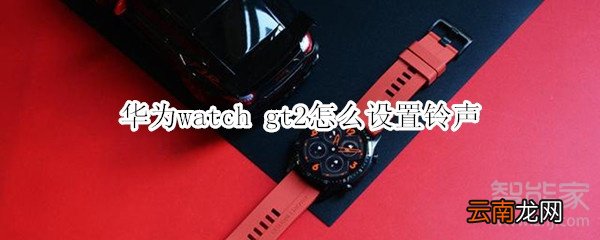华为watch gt2怎么设置铃声