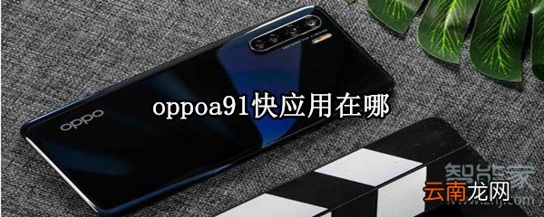 oppoa91快应用在哪