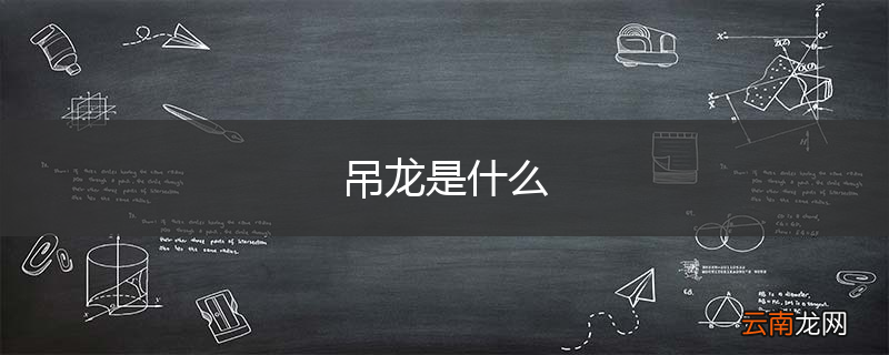 吊龙是什么