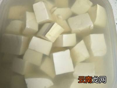 冬季豆腐的储存