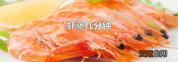 虾蒸几分钟