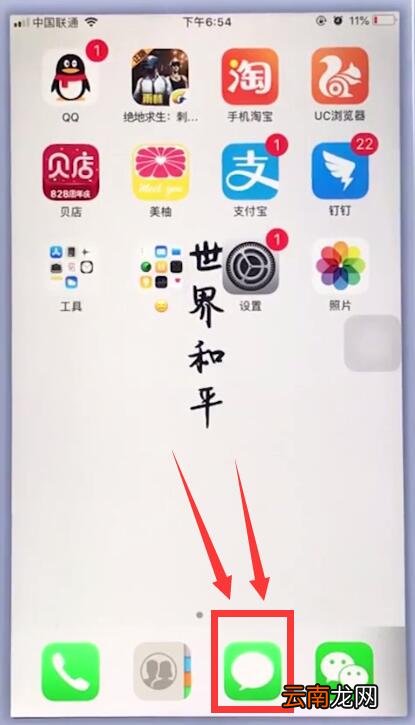 苹果手机中发送特殊效果短信的简单步骤