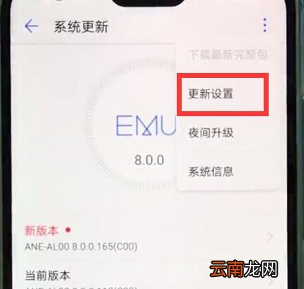 华为nova3e中关闭系统自动更新的详细步骤