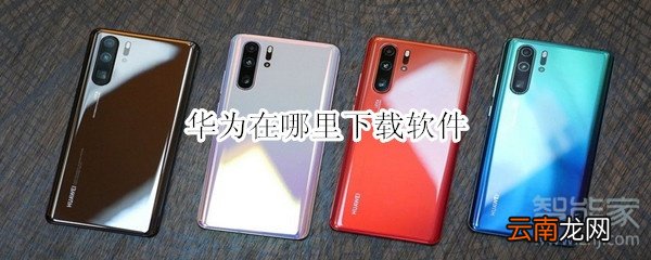 华为在哪里下载软件