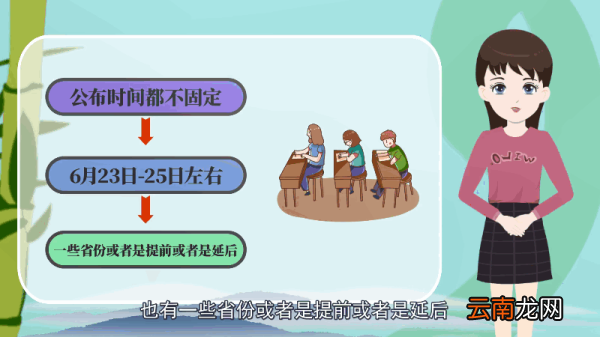 高考成绩什么时候出 高考成绩什么时候出来