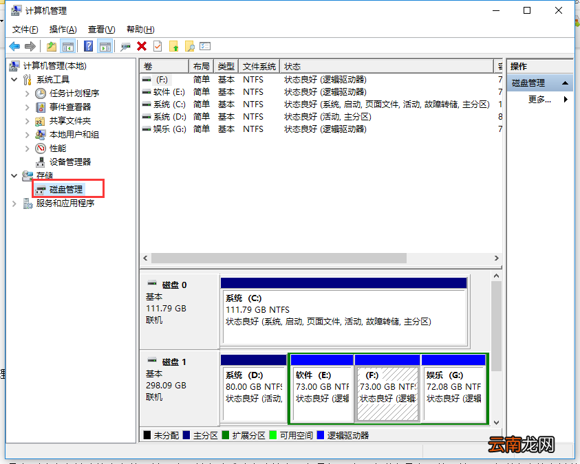win10调节硬盘分区具体方法介绍