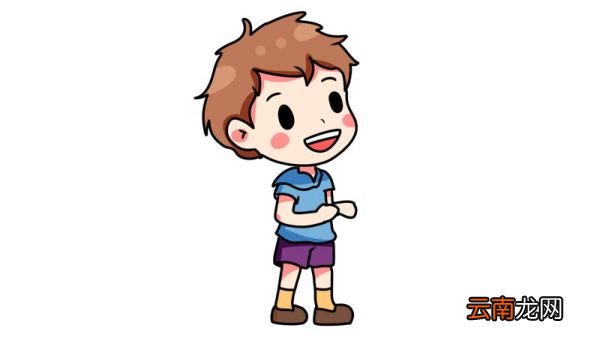 小孩简笔画怎么画小孩简笔画画法