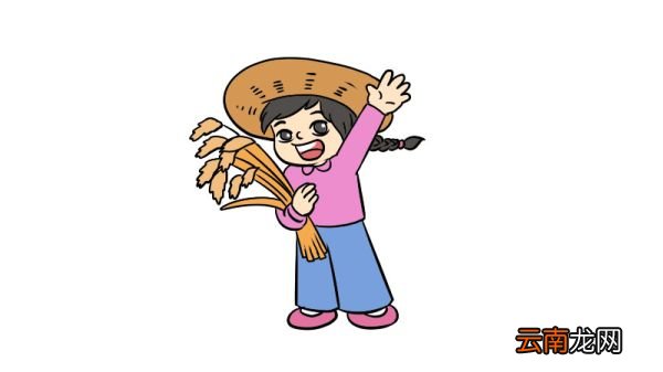 芒种的简笔画的画法芒种的简笔画怎么画