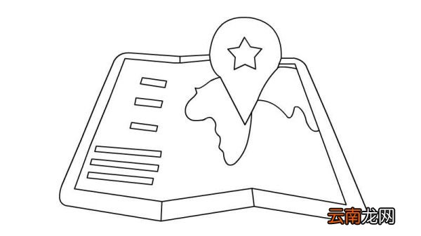 地图简笔画