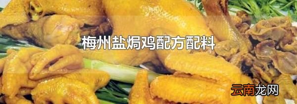 梅州盐焗鸡配方配料