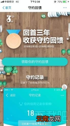 支付宝守约回馈在哪里 怎么玩