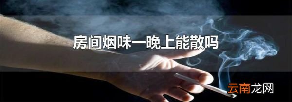 房间烟味一晚上能散吗