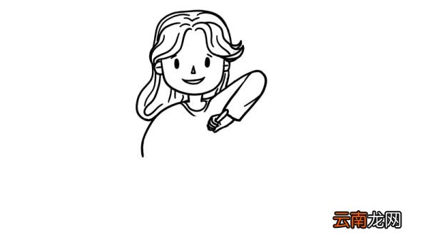 夏至吃西瓜简笔画教程夏至吃西瓜简笔画怎么画