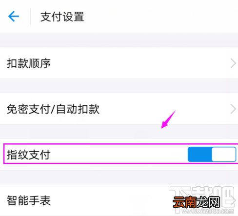 支付宝指纹支付在哪关闭?支付宝指纹支付关闭方法