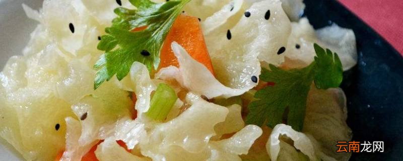 银耳拌凉菜需要煮一下吗