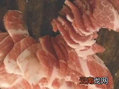 猪肉切片怎么切
